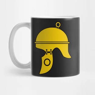 Republican Roman helmet (gold) Mug